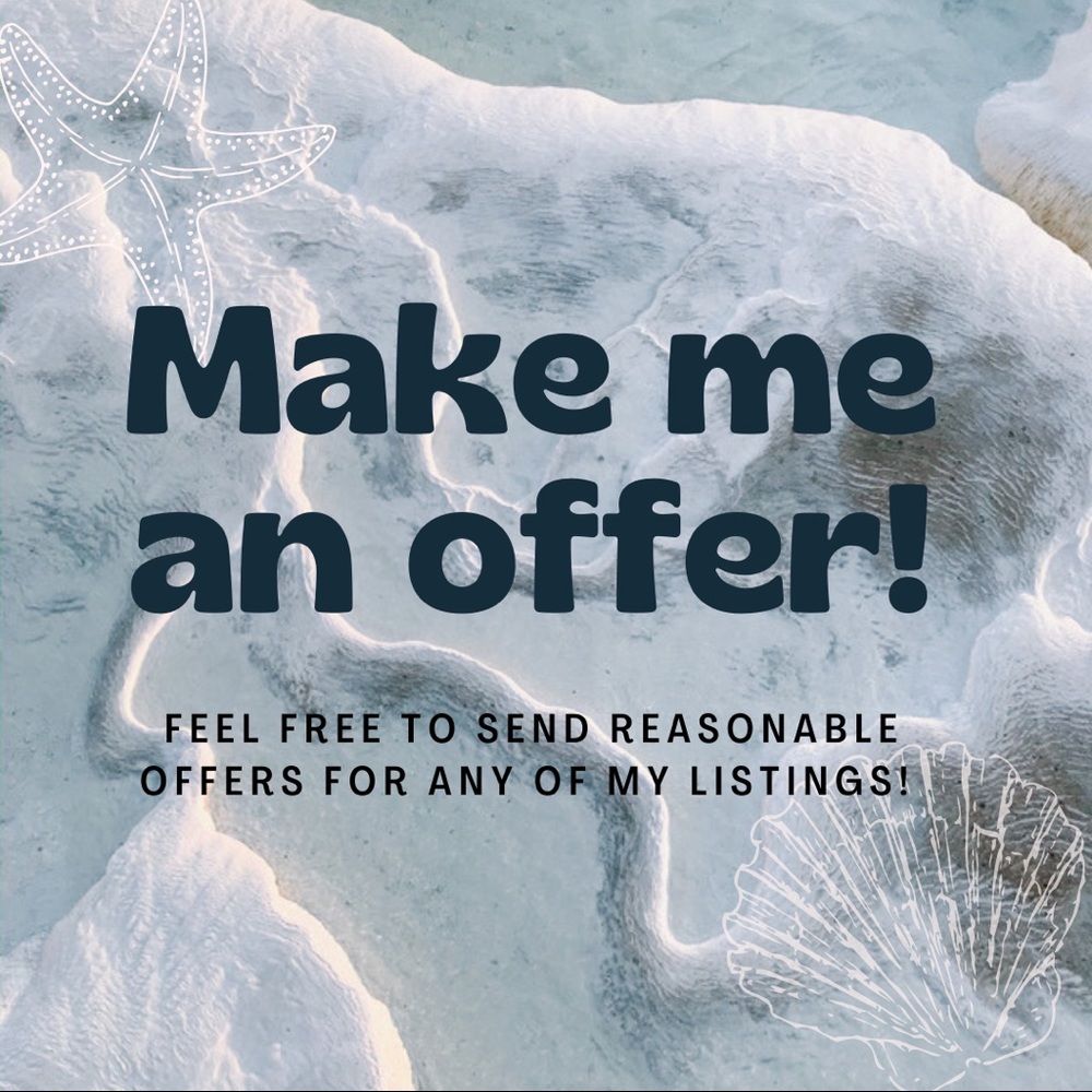 Open to offers!